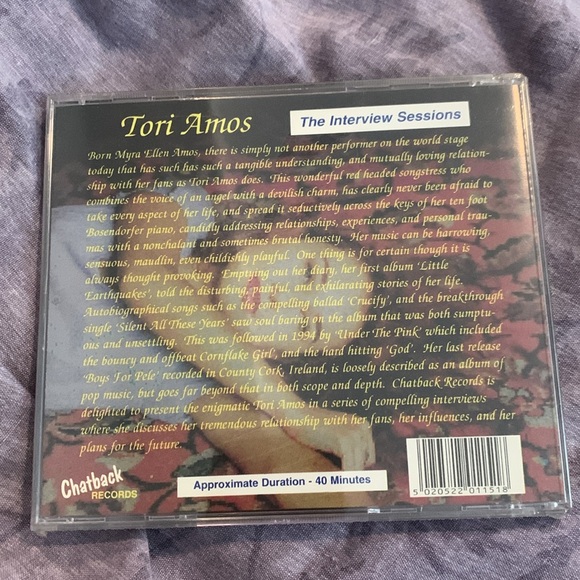 New sealed Tori Amos Interview CD - Picture 4 of 4